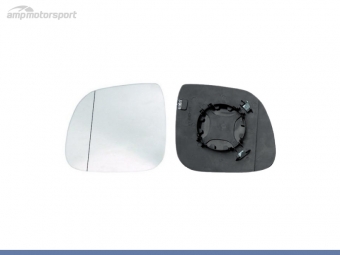 VIDRO DE ESPELHO ESQUERDO PARA VOLKSWAGEN T5 / T6 / AMAROK