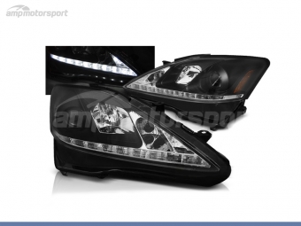 FAROS DELANTEROS LUZ DIURNA LED REAL DRL PARA LEXUS IS