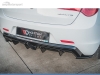 DIFUSOR TRASERO ALFA ROMEO GIULIETTA 2010-2020 LOOK CARBONO