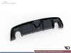 DIFUSOR TRASERO ALFA ROMEO GIULIETTA 2010-2020 LOOK CARBONO
