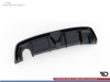 DIFUSOR TRASERO ALFA ROMEO GIULIETTA 2010-2020 NEGRO BRILLO
