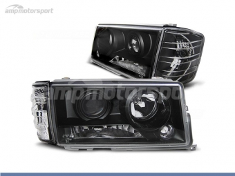 FAROS DELANTEROS LUPA PARA MERCEDES 190 W201