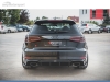 DIFUSOR TRASEIRO AUDI RS3 8V SPORTBACK 2017-- LOOK CARBONO