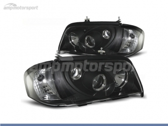 FAROS DELANTEROS LUPA PARA MERCEDES CLASE C W202