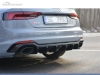 DIFUSOR TRASEIRO AUDI RS5 F5 2017-- LOOK CARBONO