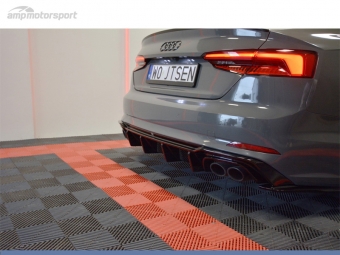 DIFUSOR TRASEIRO AUDI S5 F5 2016-- LOOK CARBONO