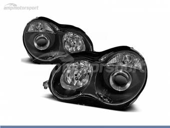 FAROS DELANTEROS LUPA PARA MERCEDES CLASE C W203