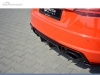 DIFUSOR TRASEIRO AUDI TT RS 8S 2016-- PRETO FOSCO