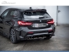 DIFUSOR TRASEIRO BMW 1 F40 M-PACK / M135I 2019-- PRETO BRILHANTE