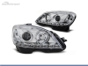 FAROS DELANTEROS LUZ DIURNA LED PARA MERCEDES CLASE C W204