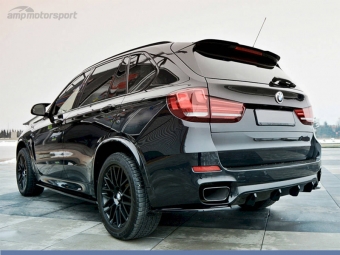 DIFUSOR TRASEIRO BMW X5 F15 2013-2018 LOOK CARBONO