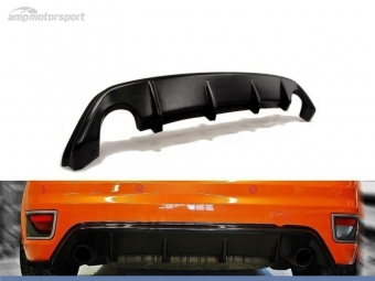 DIFUSOR TRASEIRO FORD FOCUS ST MK2 2004-2007 PRETO BRILHANTE