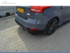 DIFUSOR TRASERO FORD FOCUS MK3 2015-2018 NEGRO BRILLO