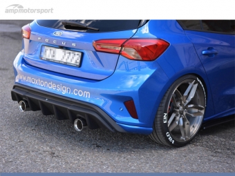 DIFUSOR TRASERO FORD FOCUS ST / ST-LINE MK4 2018-- LOOK CARBONO
