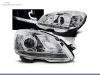 FAROS DELANTEROS LUZ DIURNA LED REAL DRL PARA MERCEDES CLASE C W204