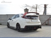 DIFUSOR TRASEIRO HONDA CIVIC MK9 TYPE R 2015-- LOOK CARBONO