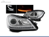 FAROIS DIANTEIROS LUZ DIURNA LED PARA MERCEDES CLASE C W204