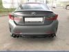 AÑADIDO DE DIFUSOR LEXUS RC 2014-- NEGRO BRILLO