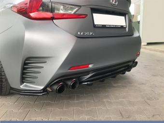 ADIÇÃO PARA DIFUSOR LEXUS RC 2014-- PRETO FOSCO