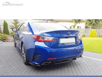 ADIÇÃO PARA DIFUSOR LEXUS RC 2014-- PRETO FOSCO