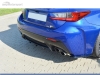 DIFUSOR TRASERO LEXUS RC F 2014-- LOOK CARBONO