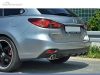 DIFUSOR TRASEIRO MAZDA 6 GJ 2012-2014 LOOK CARBONO