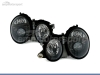 FAROS DELANTEROS XENON PARA MERCEDES CLASE CLK W208 FONDO NEGRO