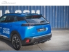 AÑADIDO DE DIFUSOR PEUGEOT 2008 2019-- NEGRO MATE