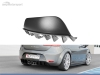 DIFUSOR TRASERO SEAT LEON 1P 2005-2012 NEGRO MATE