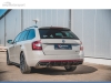 DIFUSOR TRASEIRO SKODA OCTAVIA MK3 RS 2013-2019 LOOK CARBONO