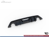 DIFUSOR TRASERO TOYOTA GR YARIS MK4 2020-- NEGRO MATE