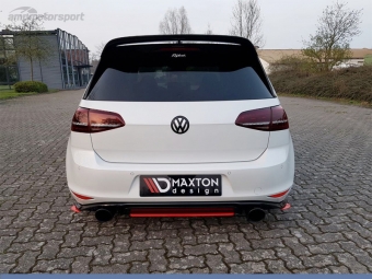 ADIÇÃO PARA DIFUSOR VW GOLF MK7 GTI 2013-2016 LOOK CARBONO