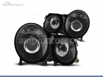 FAROS DELANTEROS LUPA PARA MERCEDES CLASE E W210