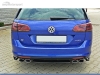 ADIÇÃO PARA DIFUSOR VW GOLF MK7 R 2012-2016 LOOK CARBONO