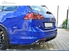 ADIÇÃO PARA DIFUSOR VW GOLF MK7 R 2012-2016 LOOK CARBONO