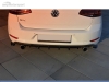 DIFUSOR TRASEIRO VW GOLF MK7 GTI 2017-- LOOK CARBONO