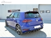 ADIÇÃO PARA DIFUSOR VW GOLF MK7 R 2017-2020 LOOK CARBONO