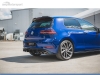 DIFUSOR TRASEIRO VW GOLF MK7 R 2017-2020 LOOK CARBONO