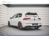 DIFUSOR TRASEIRO VW GOLF MK8 GTI 2020-- LOOK CARBONO