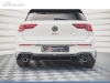 DIFUSOR TRASEIRO VW GOLF MK8 GTI 2020-- PRETO BRILHANTE