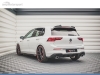 DIFUSOR TRASERO VW GOLF MK8 GTI 2020-- NEGRO BRILLO
