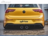 DIFUSOR TRASEIRO VW GOLF MK8 2019-- LOOK CARBONO