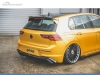 DIFUSOR TRASEIRO VW GOLF MK8 2019-- PRETO BRILHANTE