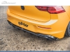 DIFUSOR TRASERO VW GOLF MK8 2019-- NEGRO BRILLO