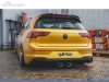 DIFUSOR TRASEIRO VW GOLF MK8 2019-- PRETO FOSCO