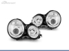 FAROS DELANTEROS OJOS DE ANGEL PARA MERCEDES CLASE E W210