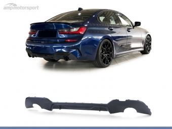 DIFUSOR TRASEIRO BMW SERIE 3 G20 M PRETO FOSCO