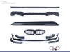 KIT SPOILERS PARA BMW SERIE 3 G20 LOOK PERFORMANCE PRETO BRILHO