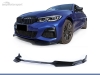 KIT SPOILERS PARA BMW SERIE 3 G20 LOOK PERFORMANCE PRETO BRILHO