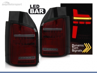 PILOTOS LED BAR DINAMICO PARA VOLKSWAGEN TRANSPORTER T6 2020--